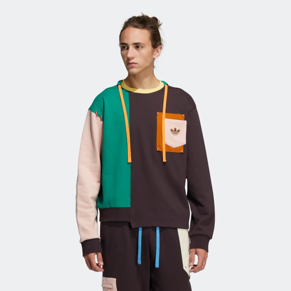 Áo Sweater Dệt Kim Adidas Chính Hãng HC0348 HC0349 Dành Cho Cặp Đôi