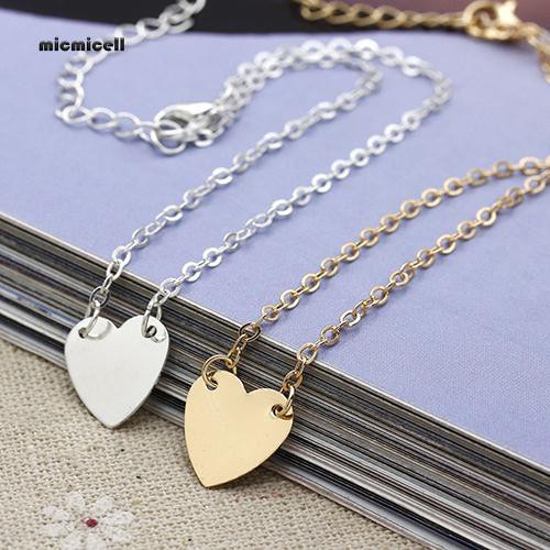 Lắc chân hợp kim mặt hình trái tim thời trang cho nữ | BigBuy360 - bigbuy360.vn