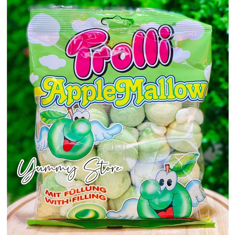 Kẹo gòn trái cây phủ đường Trolli Đức