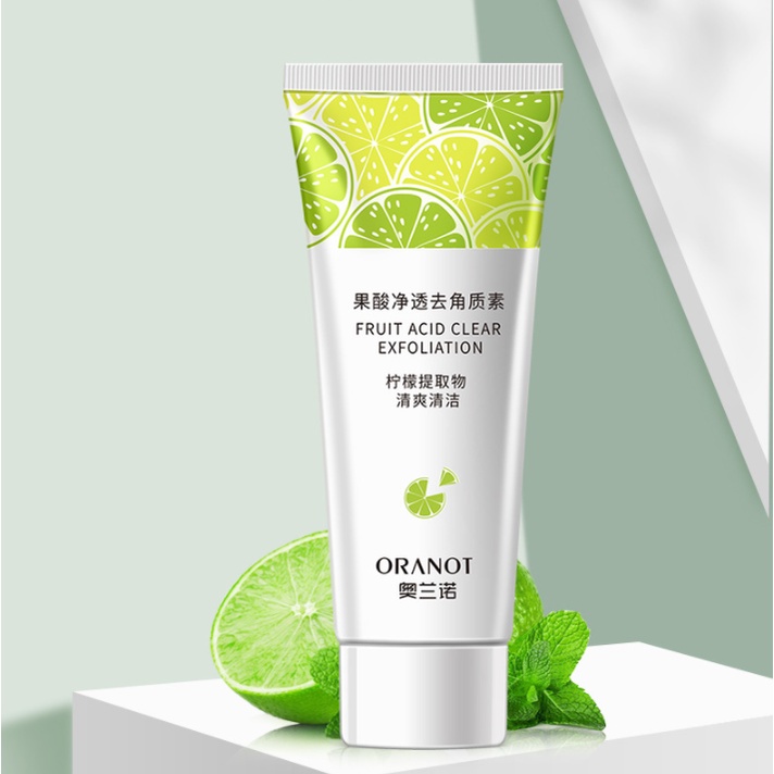 [Hàng mới về] Gel tẩy tế bào chết ORANOT làm sạch sâu loại bỏ mụn đầu đen hiệu quả