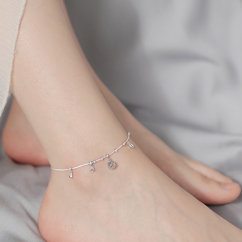 Vòng chân nữ chất lượng cao thiết kế cổ điển có chuông