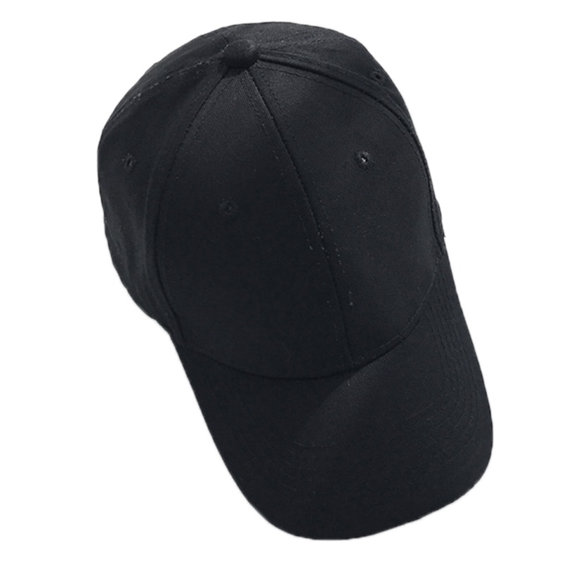 Mũ Lưỡi Trai Cotton Màu Trơn Phong Cách Hip Hop Cho Nam Nữ