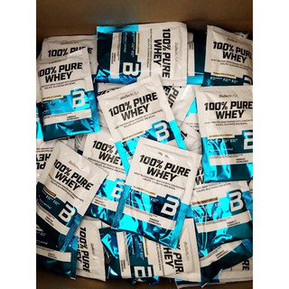 Combo 05 Gói Dùng Thử Sữa Tăng Cơ 100% Pure Whey BiotechUSA [Date Xa]