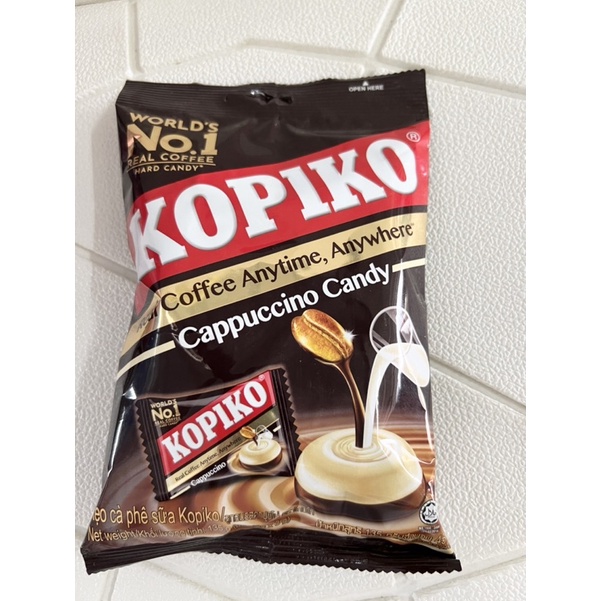 Nhập khẩu Indonesia] Kẹo hương cà phê Kopiko bịch 150g