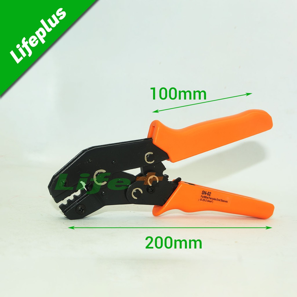 Kìm cắt đầu cos,  bấm cos tròn và cos chỉa trần đầu cho dây