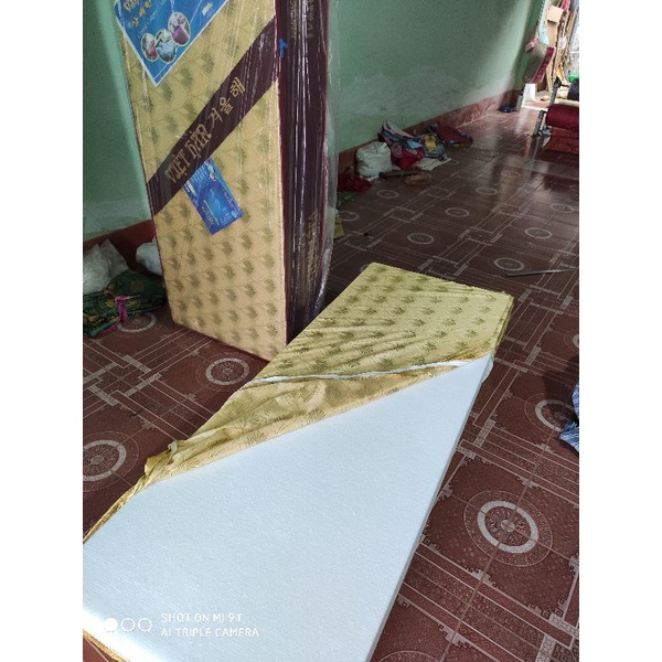 Đệm bông ép Việt Hàn độ dày 14cm