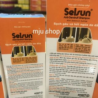Dầu gội chống gàu SELSUN (50ml/100ml)