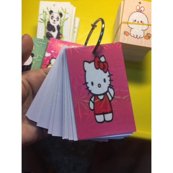 Flashcard học từ vựng,  Combo thẻ trắng ,  thẻ học từ A4/A5/A6