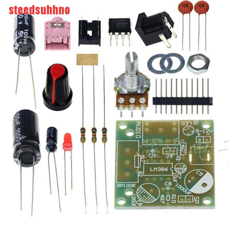 {steedsuhhno}1Set LM386 Super MINI Amplifier Board 3V-12V DIY Kit M57
0
0
0
0
0