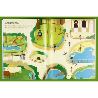 [Big Sale!] Dính dán - Usborne sticker book - London