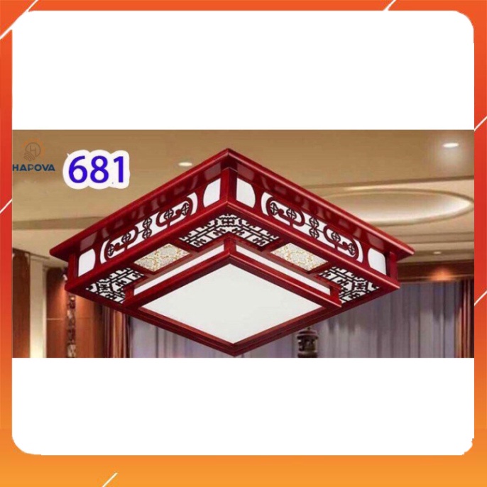 Đèn ốp trần gỗ OT 1028