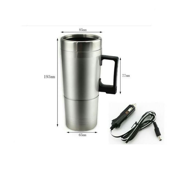 Bình Đun Nước Sôi Cho Ô Tô 12V Siêu VIP Dùng Pha Trà, Cà Phê Cực Tiện Lợi