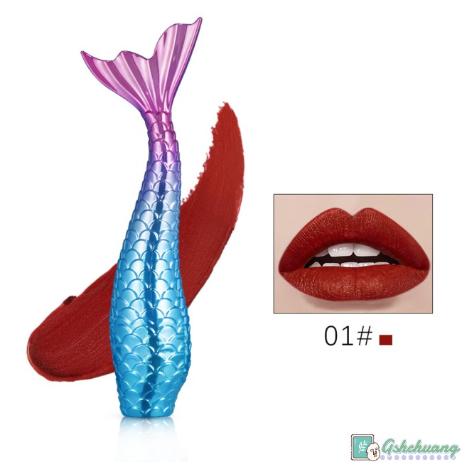 Waterproof Long Lasting Liquid Matte Lipstick Lip Mermaid Non-fading Women's Shape Glaze | BigBuy360 - bigbuy360.vn