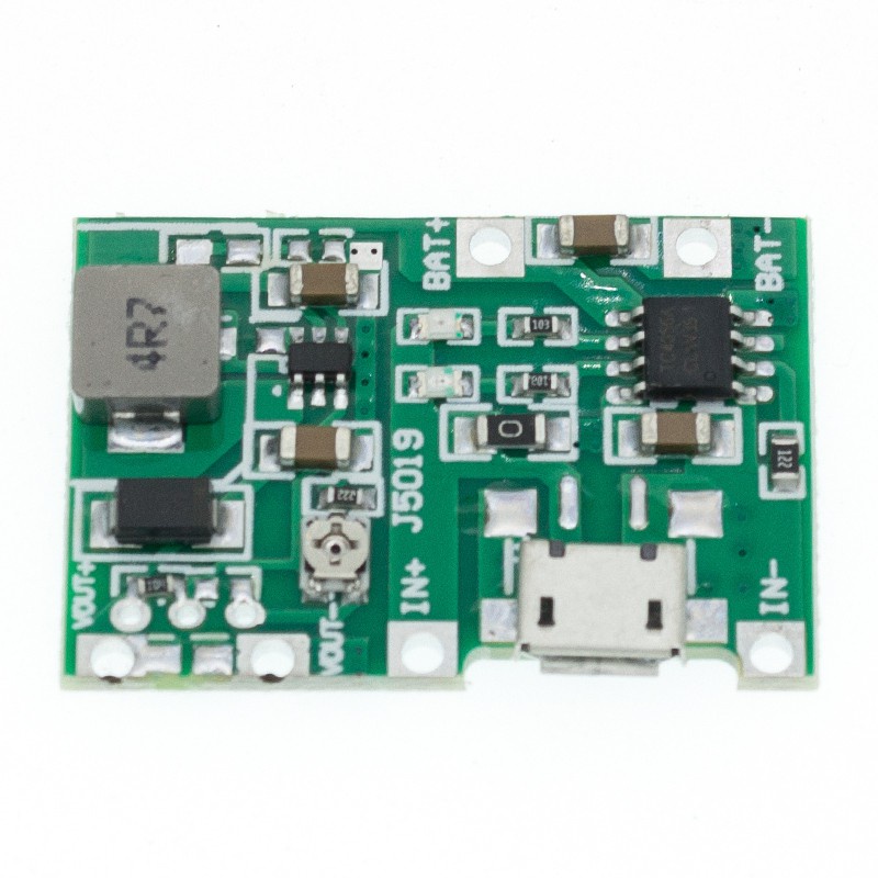 Bảng Mạch Hạ Áp Pin Li-ion 18650 3.7V 4.2V