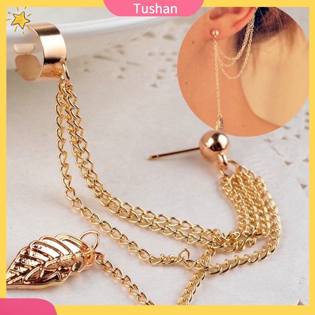 Khuyên Vành Tai Dáng Dài Phong Cách Rock Cá Tính