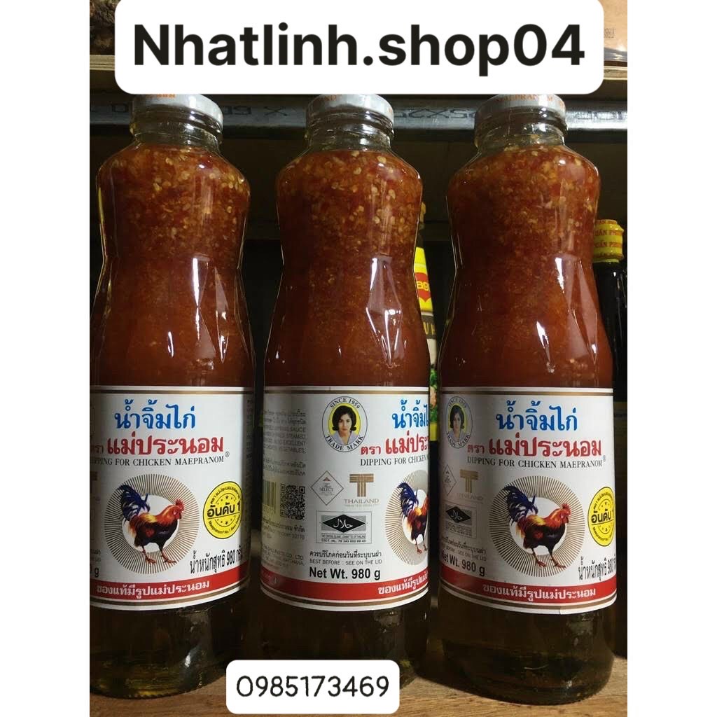 Sốt chấm gà thái lan 980g/ sốt thái / sốt xí muội thái