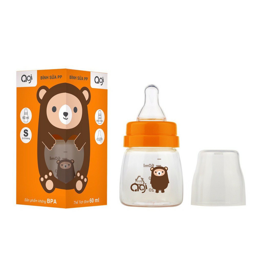 Bình Sữa Agi 60ml - 140ml - 250ml