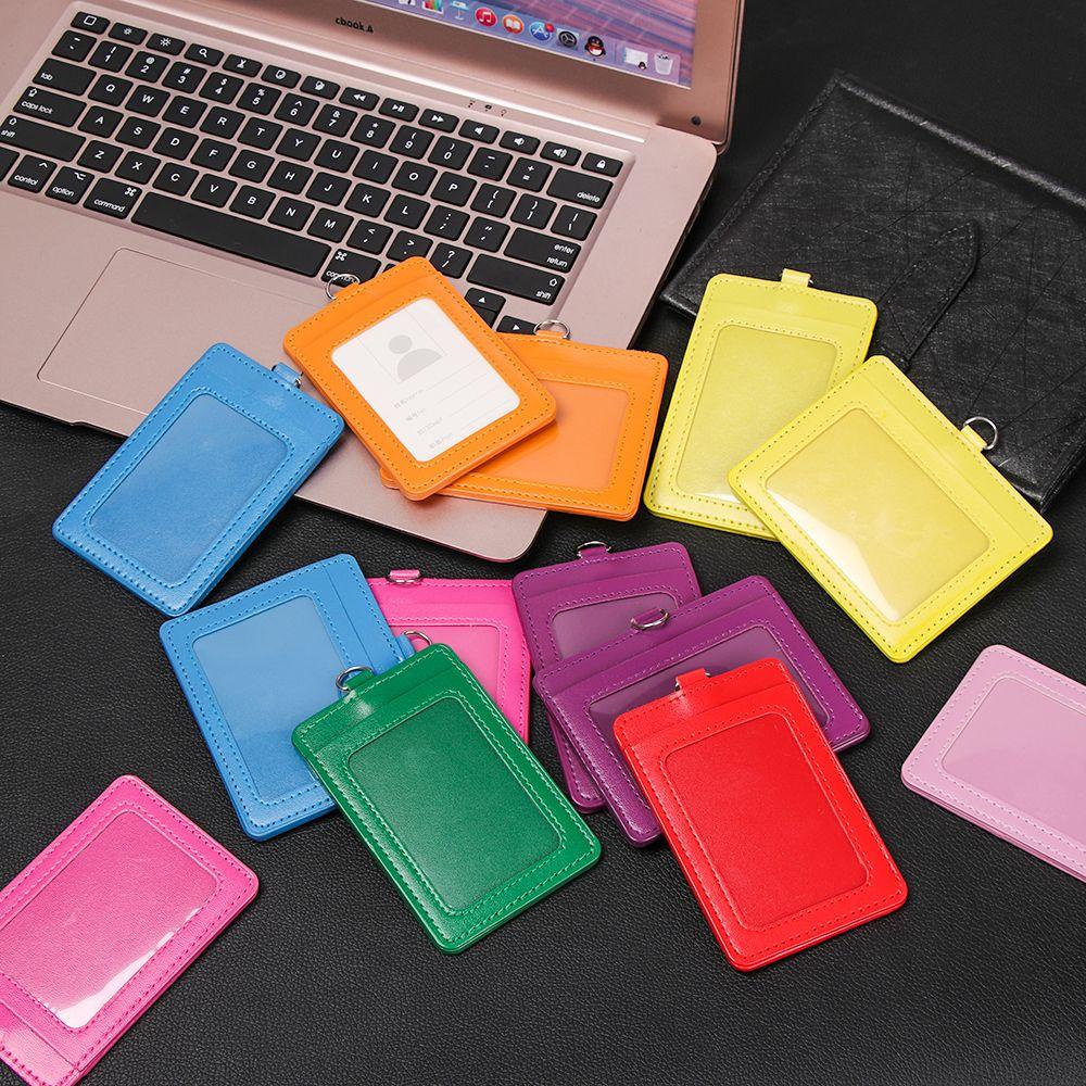 PISTA 1 Túi Da PU Đựng Thẻ ID / Xe Buýt Nhiều Màu