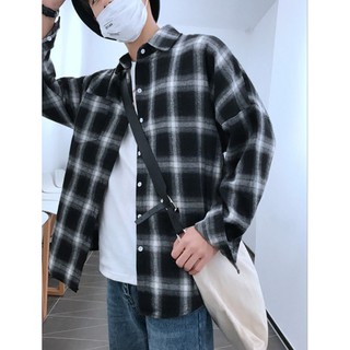 Áo Sơ Mi FLANEL dáng rộng in hình hoa cúc Unisex Hottrend Chất Đẹp - A25