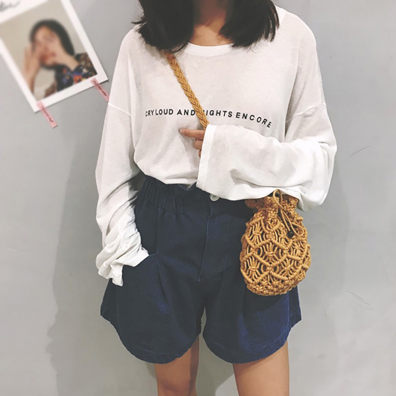 Túi đeo chéo đan mây phong cách cổ điển thanh lịch dành cho nữ