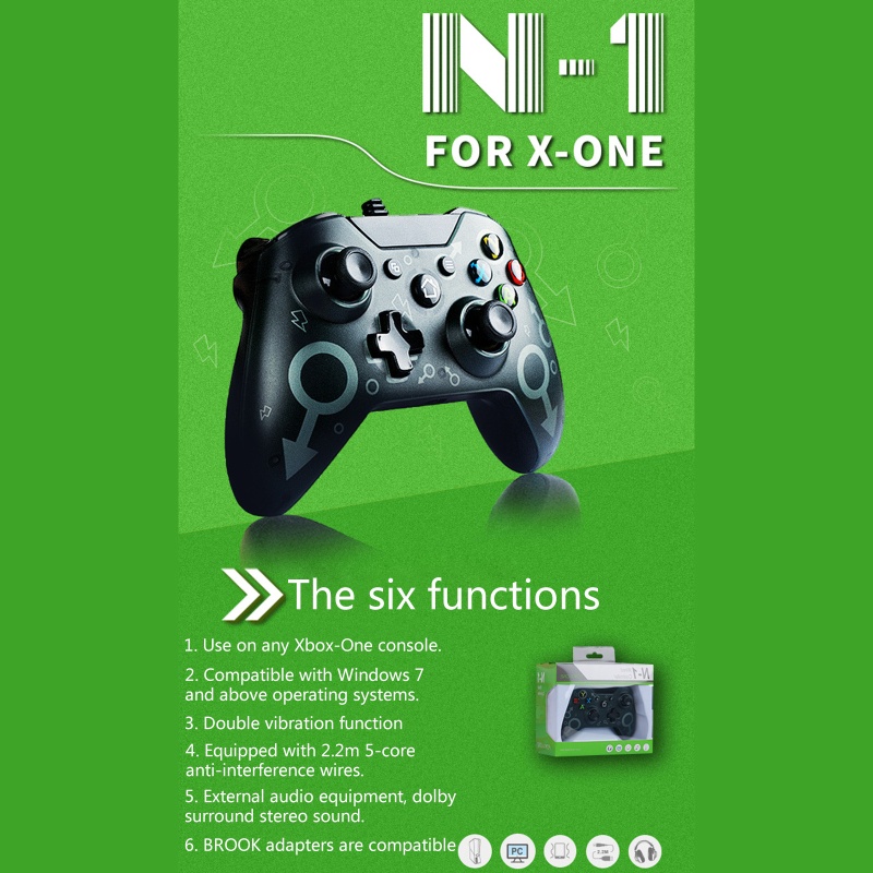 Tay Cầm Chơi Game Có Dây Đầu Cắm USB Chuyên Dụng Cho Win7 8 c