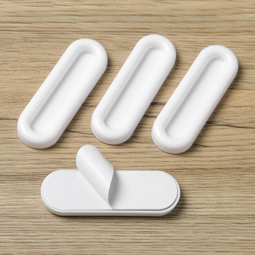 GOGOUP Set 4 Tay Nắm Cửa Kính / Ngăn Kéo Tự Dính Tiện Lợi