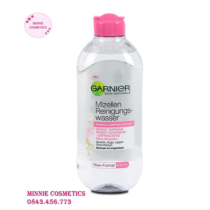 Tẩy trang Garnier hàng Đức - 400ml