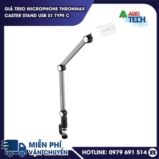 [HÀNG CHÍNH HÃNG] Giá Treo Microphone Thronmax Caster Stand USB S1 Type C - Bảo Hành 12 Tháng