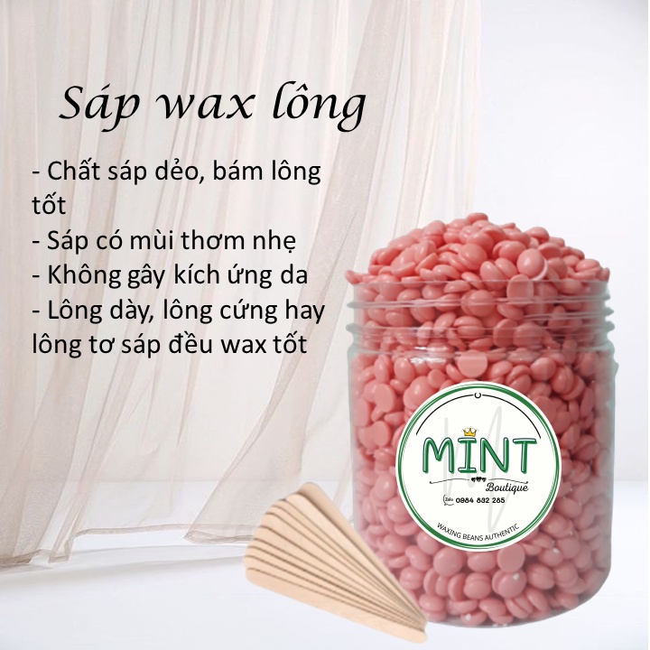 Sáp wax lông nóng cao cấp, siêu bám lông dùng cho wax bikini, nách, tay, chân