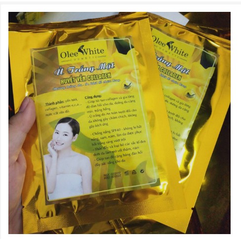 [Chính hãng] [Sale] [Gói to] Ủ huyết yến da mặt Colagen( kích trắng - Hàng công ty) | BigBuy360 - bigbuy360.vn