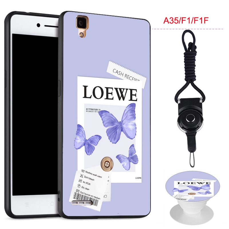 Ốp Điện Thoại silicon Mềm Hình G-DRAGON Có Đệm Khí Và Dây Đeo Cho OPPO A35 2015/F1/F1f/F1w/F1fw