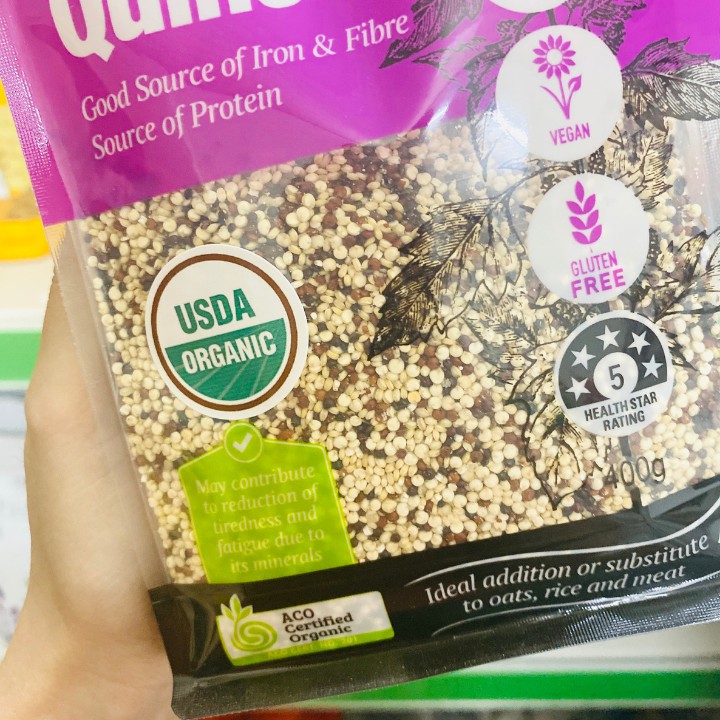 Hạt diêm mạch Úc Mixed Quinoa hỗn hợp loại ngon ( 400GR )