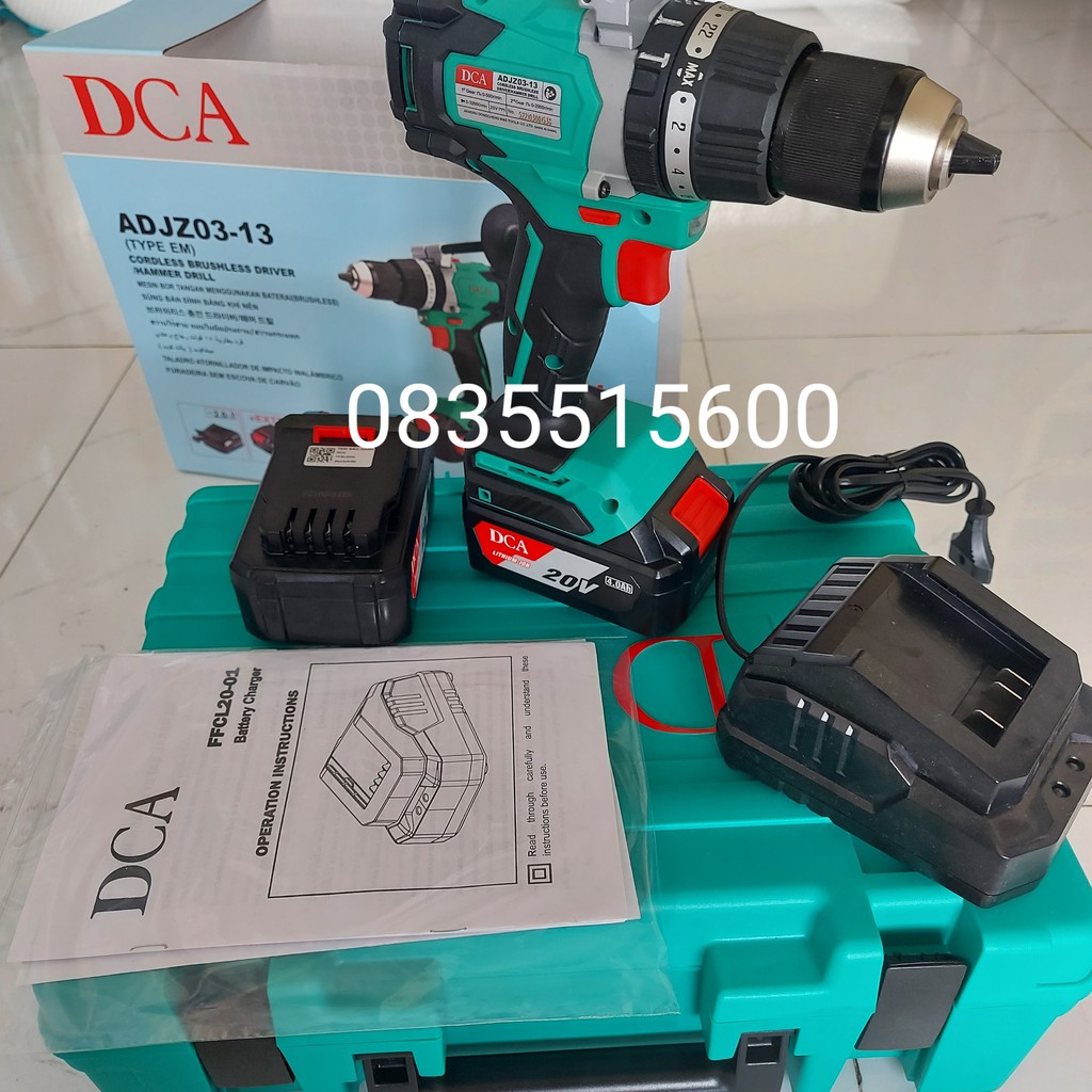 MÁY KHOAN BÊ TÔNG DÙNG PIN DCA - ADJZ03-13EM [CHÍNH HÃNG] KHOAN PIN 20V DCA [TOTAL INGCO RẺ]