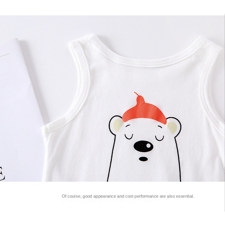 Áo liền quần Bodysuit Romper Liền Mảnh Không Tay Vải Cotton Cho Các Bé Nhỏ Từ 0-24 Tháng Tuổi