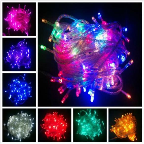 Dây đèn led chớp nháy nhiiều màu sắc dài 4m5 40 bóng led