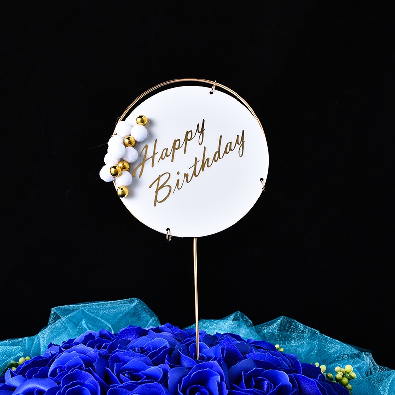 Phụ Kiện Trang Trí Bánh Kem Sinh Nhật Hình Trái Tim Và Bươm Bướm Bằng Sắt Hàn