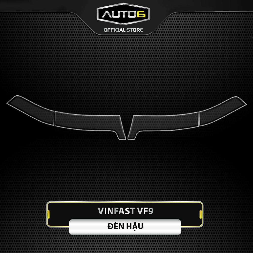 Bộ Film PPF trong suốt dán xe VINFAST VF9 chống xước bảo vệ ĐÈN HẬU - AUTO6