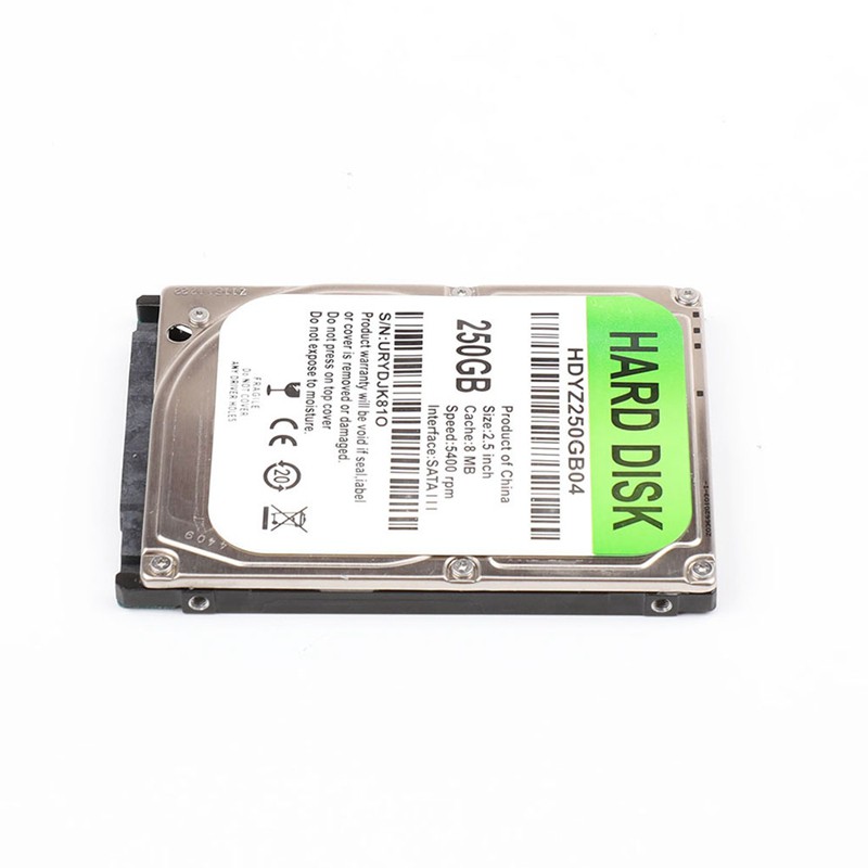 Ổ Cứng 250g Hdd 2.5inch Sata 3.0 5400-7200rpm Cho Laptop Notebook