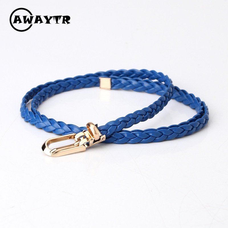 Thắt Lưng Dây Bện Kiểu Dáng Đơn Giản Thời Trang Cho Nữ