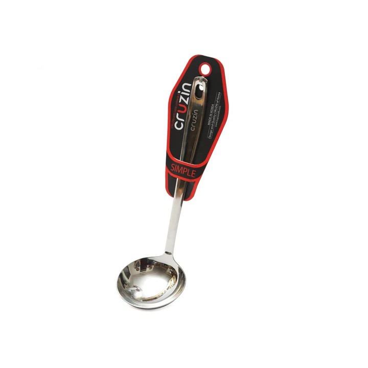 Muỗng canh inox Cruzin Hàn Quốc cỡ vừa