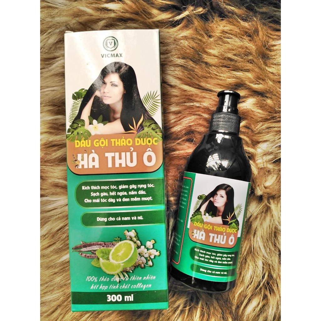 Dầu gội thảo dược hà thủ ô 300ml