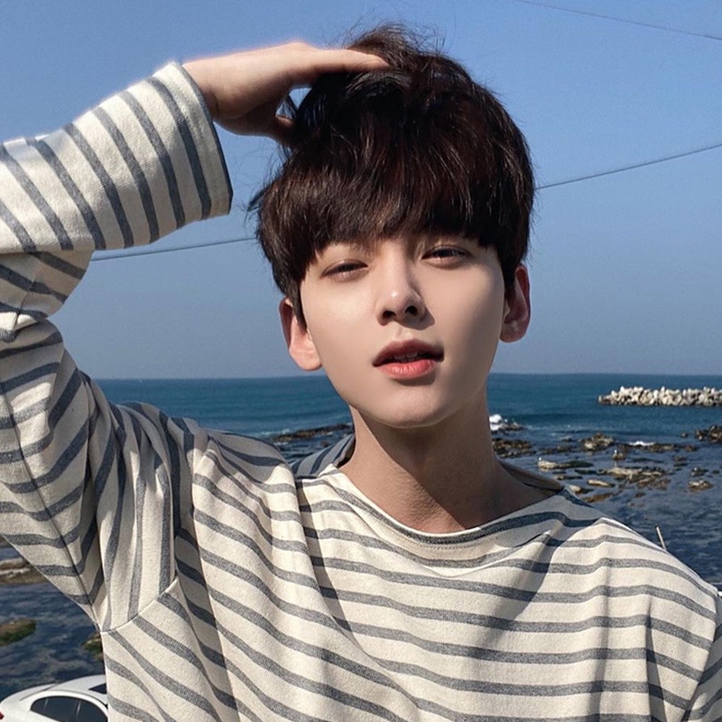 Tóc giả ngắn phong cách Hàn Quốc dành cho nam