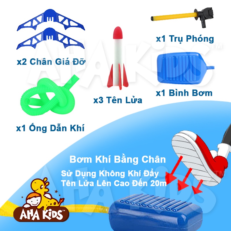 Súng Bắn Xốp Mềm Có Led Nhấp Nháy, Đồ Chơi Trẻ Em, Vận Động Cho Bé Trai Sky Cannon