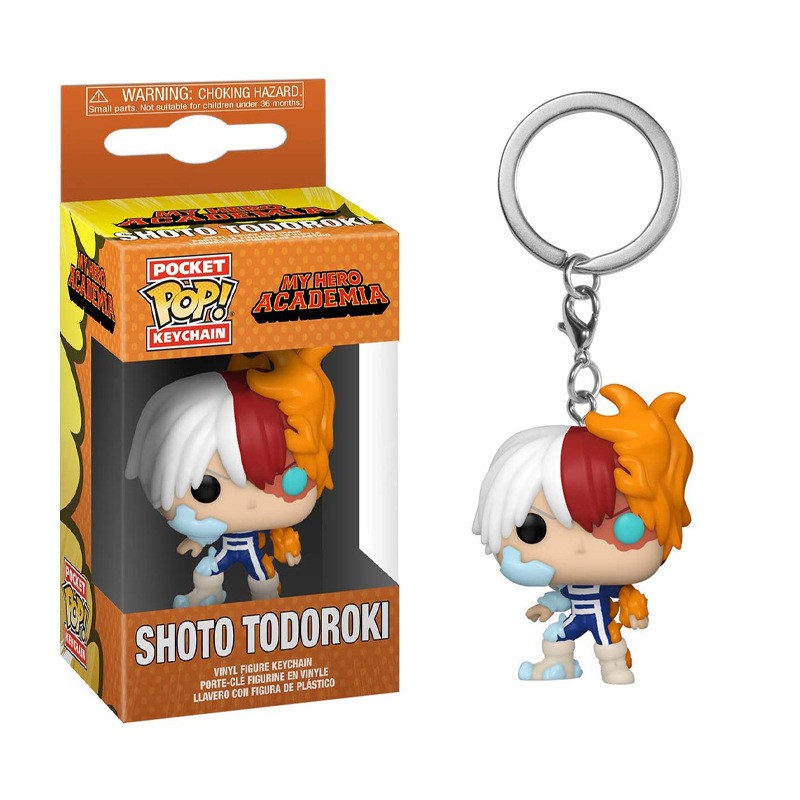 Móc khóa Funko Pop! kiểu nhân vật Todoroki trong phim Học viện anh hùng dễ thương