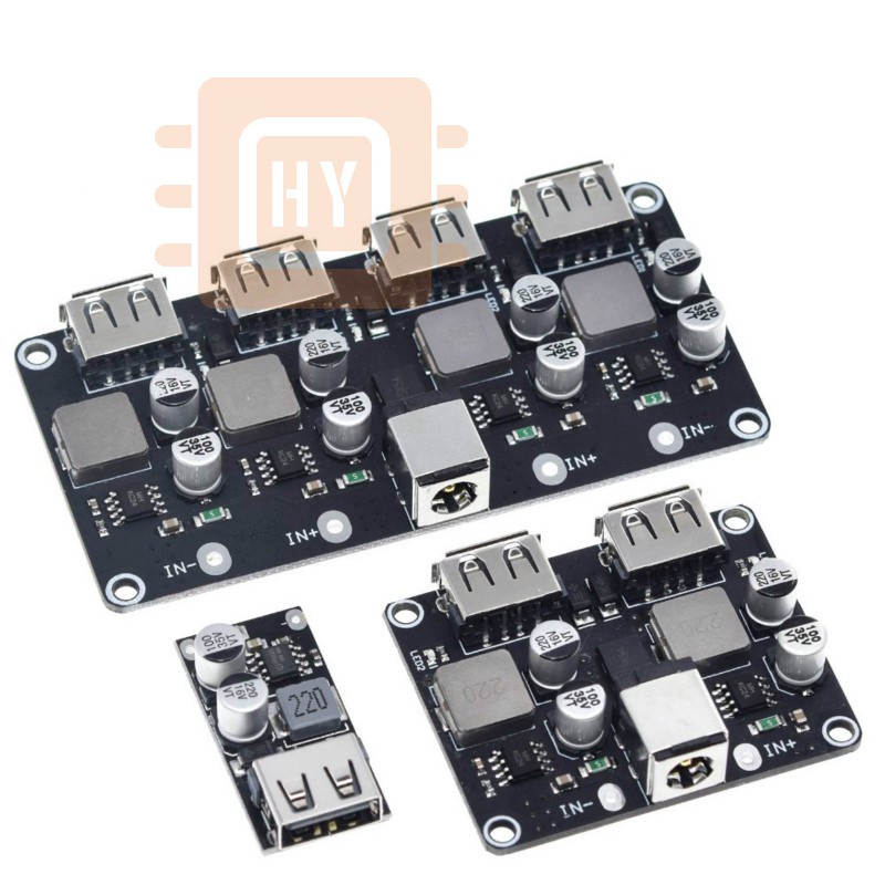 Bảng Mạch Hạ Áp Sạc Nhanh Usb Qc3.0 Qc2.0 Dc-Dc 6-32v 9v 12v 24v Sang 5v | BigBuy360 - bigbuy360.vn