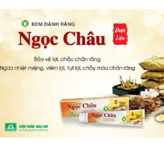 Kem đánh răng dược liệu Ngọc Châu 170g