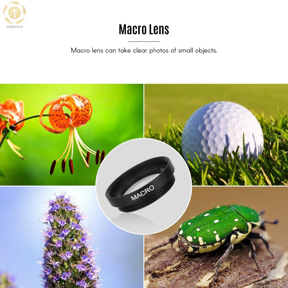 Shipped within 12 hours】 Universal Clip Lens Kit 180° Mobile Phone Fisheye Lens 0.67× Wide Angle Lens Macro Lens 3 in 1 with Clip for iPhone Samsung Huawei Smartphone Lens Mobile Photography Accessories Phone Lens [TO]