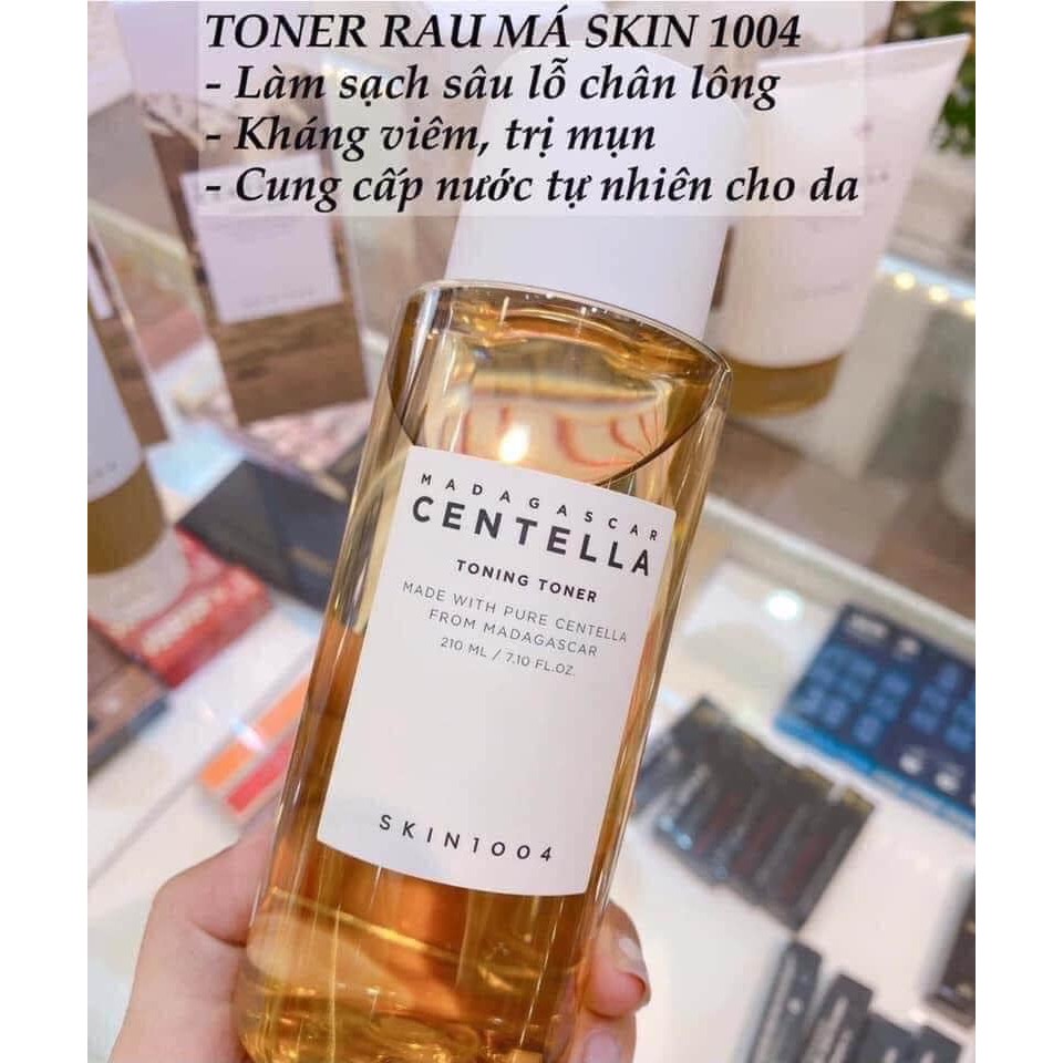 Toner Skin1004 Madagascar Centella rau má dưỡng ẩm, tái tạo da - Hoàng Thanh Cosmetics