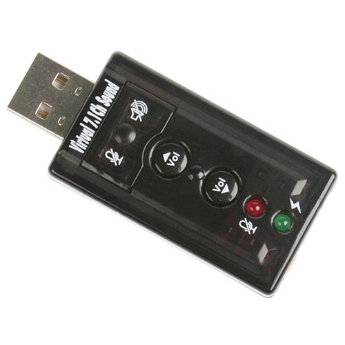 Usb ra sound 3D 7.1 - đầu ra âm thanh chuẩn -DC237