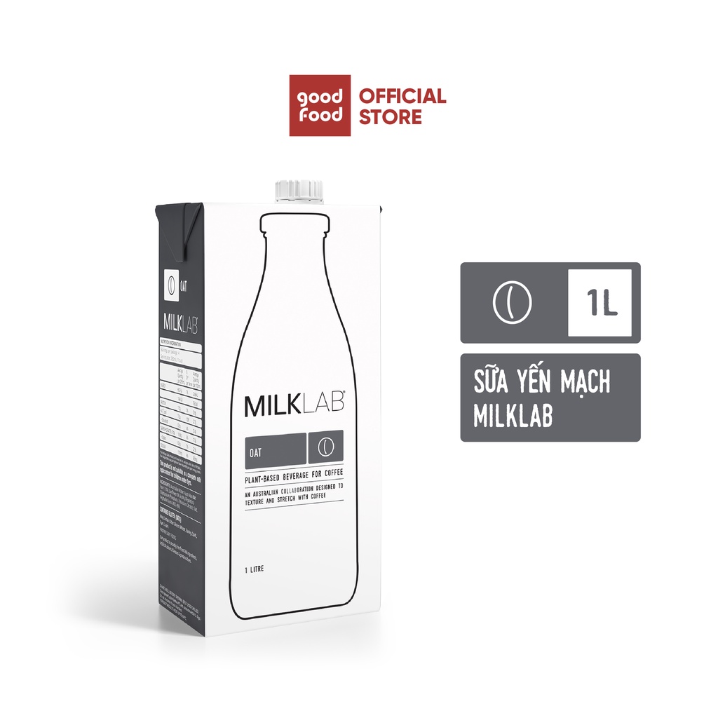 Sữa Hạt Milklab yến mạch 1l - 1 hộp
